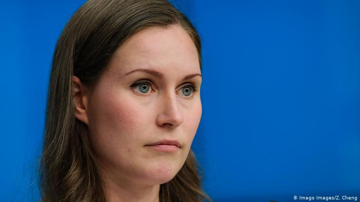 Sau khi nhậm chức, bà Marin trở thành Thủ tướng trẻ nhất lịch sử Phần Lan và cũng là vị nguyên thủ trẻ nhất thế giới. Ảnh: DW.