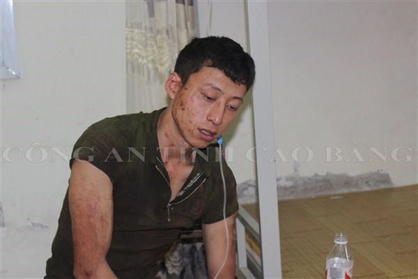 Đối tượng Lý Đình Khánh. Ảnh: Công an tỉnh Cao Bằng.