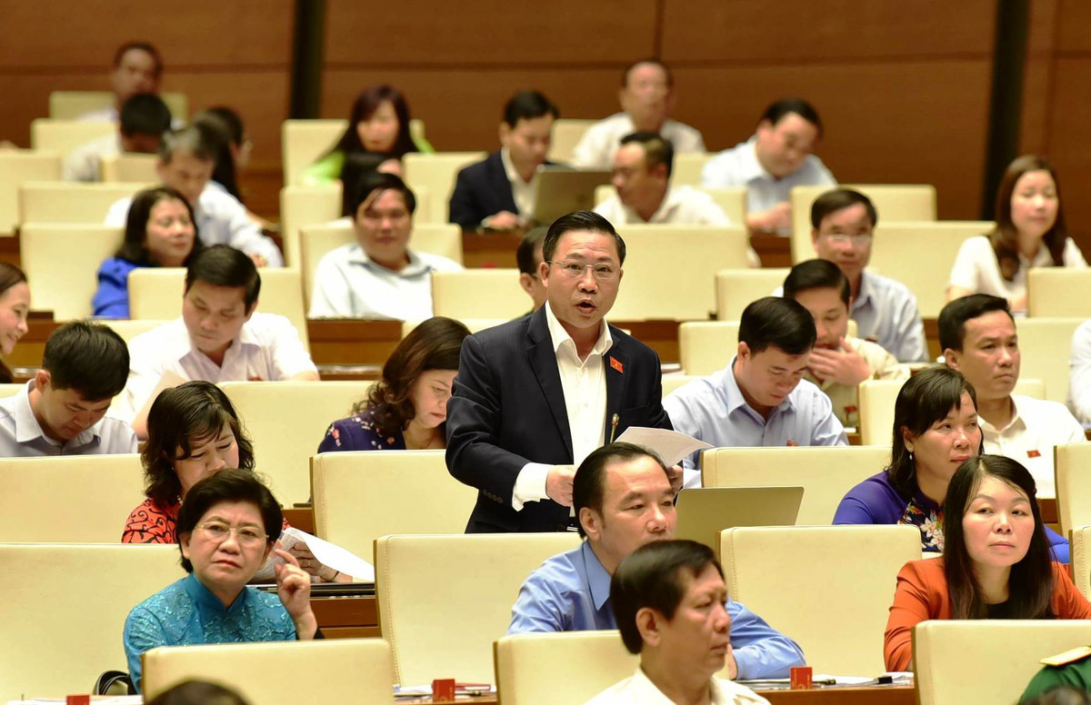 Đại biểu Lưu Bình Nhưỡng. Ảnh: VGP.