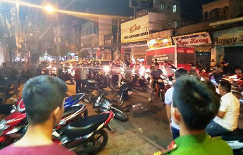 Hiện trường vụ án.