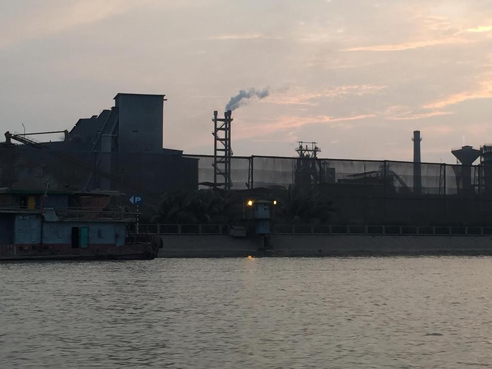 Nhà máy thép Hòa Phát nơi xảy ra vụ việc.