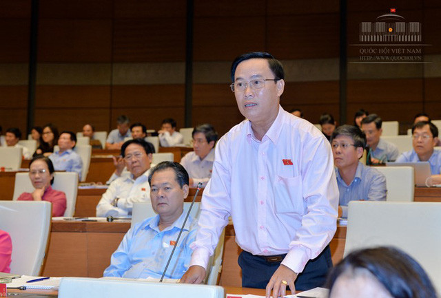 Đại biểu Nguyễn Quốc Hận. Ảnh: Quochoi.vn