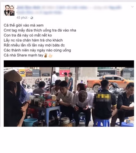 A.D.A ban đầu đưa đoạn clip này lên mạng với dòng mô tả mang giọng điệu tức giận, phẫn nộ, tuy nhiên anh ta vẫn không quên kêu gọi dân mạng "share mạnh tay" clip này. Chỉ một dòng chữ cuối cùng đó cũng đủ khiến nhiều bạn trẻ tinh ý có thể nhận ra ngay mục đích của người đăng tải, lan truyền clip.