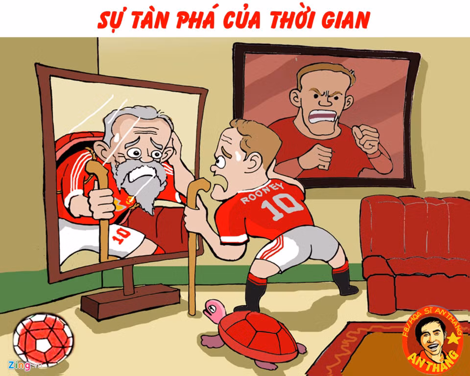 Suốt giai đoạn tuổi trẻ, thần đồng bóng đá nước Anh tung hoành cùng MU trên mọi đấu trường. Một ngày anh nhận ra bóng hoàng hôn phủ lên đời cầu thủ tự bao giờ. Những pha xử lý mạnh mẽ, quyết đoán của thời kỳ đỉnh cao không còn, thay vào đó là hình ảnh Rooney chậm chạp, luống cuống trong từng pha bóng.