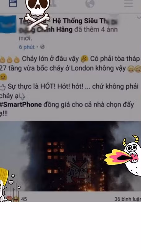 Ngày 6/6 hai cô gái đã dựng chuyện bắt cóc trẻ con xảy ra tại Đà Nẵng hòng câu like bán hàng trên Facebook. Nội dung thông tin đăng tải trên Facebook còn cảnh báo: “Nghe mà xanh mặt, các mẹ cẩn thận đừng sơ hở dù chỉ 1 giây, con đi đâu mẹ đi theo đó. Đừng chở con 1 mình mà đi mấy đoạn đường vắng, nhất là phụ nữ sẽ xử lý không kịp. Mình không để ý họ nhưng họ thì để ý nhất cử nhất động của mình. Sơ hở chút là mất con liền”.