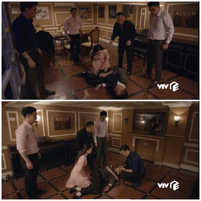 Hay như trong cảnh thanh tra Trần Đức bị đầu độc, những người bạn được coi là "chí cốt" lại tỏ ra khá hờ hững khi chỉ đứng xung quanh nhìn bạn mình trong cơn nguy kịch. Việc duy nhất họ làm là gọi điện cho cấp cứu, sau đó tiếp tục... đứng như trời trồng chứ không ai tìm cách sơ cứu hoặc ít nhất là tỏ ra sợ hãi khiến khán giả khó hiểu.