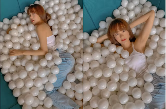 Minh Hằng từng chia sẻ không bận tâm cô mặc theo phong cách gì mà quan trọng là chính mình.