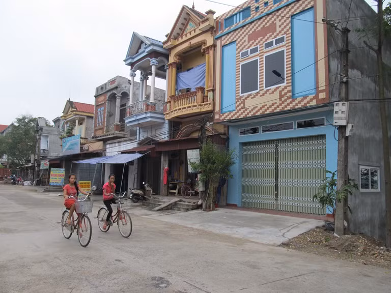 Từ một địa phương thuần nông, nghèo đói giờ Tề Lỗ đã thay đổi trở thành một nơi có mức sống cao nhất nhì Vĩnh Phúc. Ảnh: Báo Vĩnh Phúc.