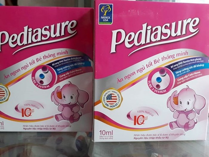 Lô sản phẩm Pediasure ăn ngon ngủ tốt của công ty Dược quốc tế USA không đảm bảo chất lượng
