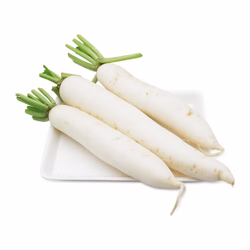  Củ cải trắng Lượng nước trong củ cải trắng chiếm phần lớn nên nó có tác dụng rất tốt trong việc giải nhiệt mùa hè. Đặc biệt, nếu bạn đang bị nhiệt miệng thì củ cải trắng sẽ là một liều thuốc tự nhiên hữu ích nhé.