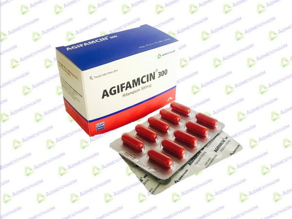 Thuốc viên nang cứng Agifamcin 300