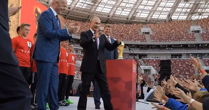 Tổng thống Nga Putin sẽ có mặt tại lễ bế mạc World Cup 2018.