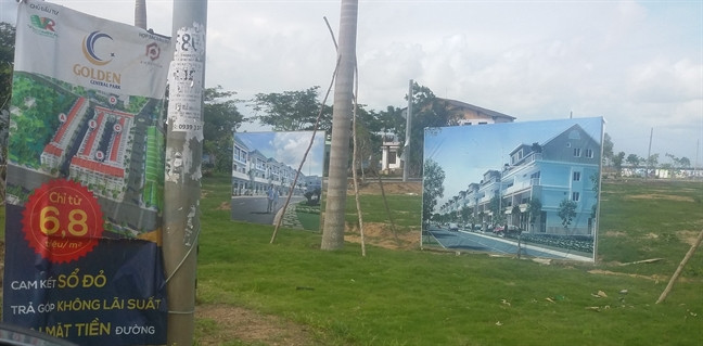 Không phải là dự án nhưng Golden Central Park được quảng cáo là dự án Khu dân cư.