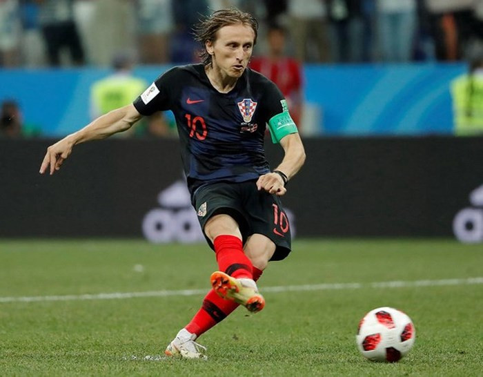 3. Luka Modric (thi đấu 604 phút) 7.58 điểm