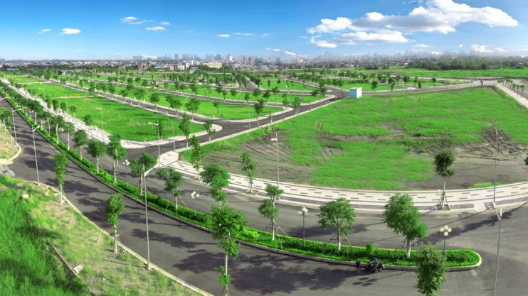 Quy mô dự án The Sunny Long Điền đang được rao bán nhưng chưa đảm bảo tính pháp ý. Ảnh: cafeland.vn