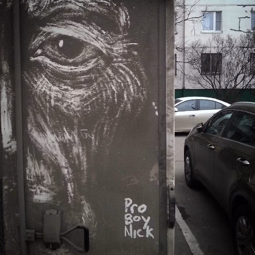 Nhìn qua thì những tác phẩm của nghệ sĩ Nikita khá đơn giản. Tuy nhiên để có thể hoàn thành được những tác phẩm này, cần rất nhiều tài năng. (Nguồn Bored Panda)