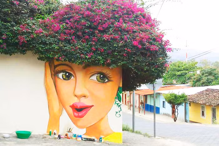 Nghệ thuật đường phố luôn gây bất ngờ cho người xem đồng thời mang đến những cảm hứng mới lạ. Tuy nhiên, khi những tác phẩm nghệ thuật thực sự tương tác với môi trường thiên nhiên, chắc hẳn những người có may mắn được thưởng thức sẽ không thể không trầm trồ, kinh ngạc. (Nguồn Bored Panda)