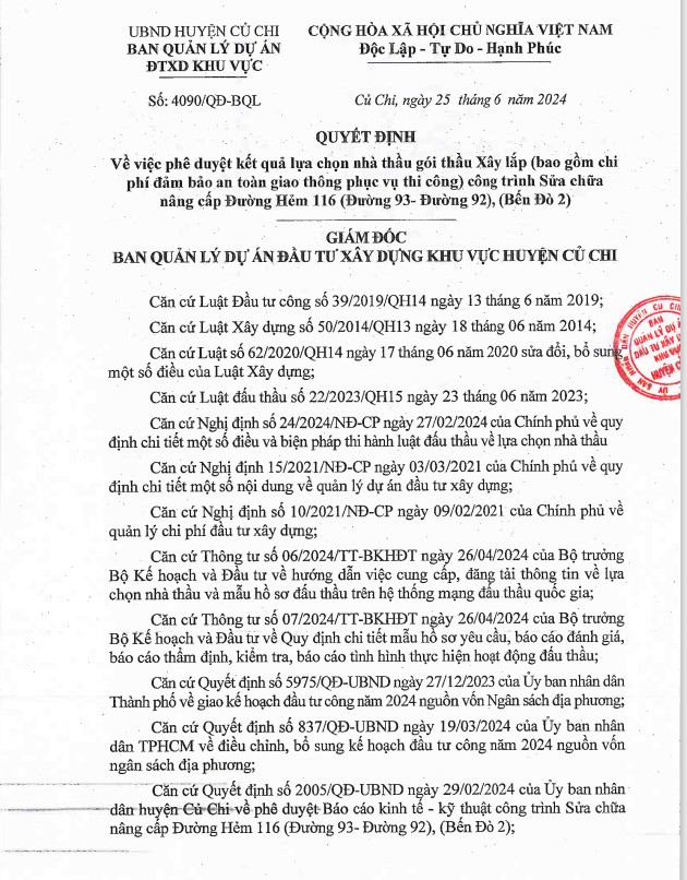 Dong Nai: Cty Hoang Kim Long trung goi thau xay moi TYT Phuoc Thien-Hinh-3