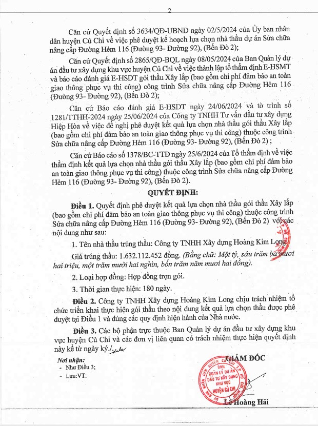 Dong Nai: Cty Hoang Kim Long trung goi thau xay moi TYT Phuoc Thien-Hinh-4