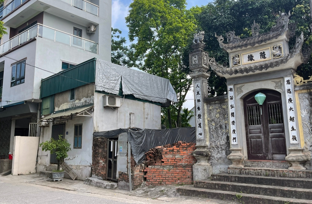 Nha cua lan chiem dat chua co Linh Thong: Quan Nam Tu Liem thong tin gi?