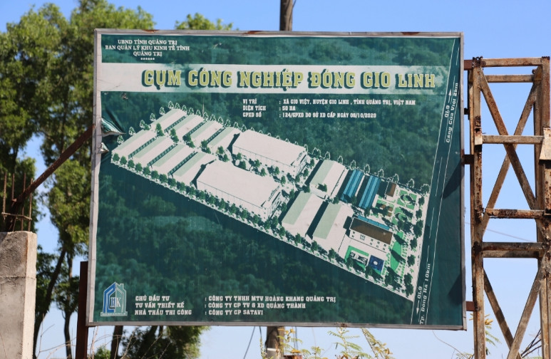 Trường hợp phía doanh nghiệp là Công ty TNHH MTV Hoàng Khang Quảng Trị không thực hiện việc xử lý tài sản trên đất thì tổ chức cưỡng chế thực hiện quyết định thu hồi đất theo quy định. (Ảnh: Dân Trí).