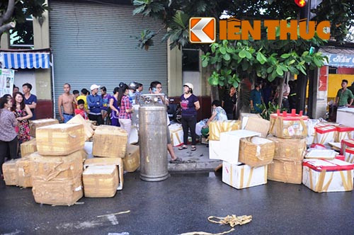 Nhiều tài sản được di chuyển ra ngoài.