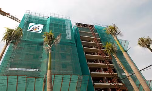 Dự án TDH - Phước Long đã thi công đến tầng 12 và dự kiến hoàn thiện vào cuối quý I/2016.