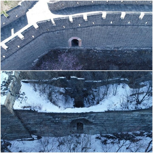 Quan trọng hơn, nghiên cứu lần này còn phát hiện ra di tích gọi là "đột môn", loại ẩn môn bí mật nhất. Đột môn là lối ra bí mật nhất trong hệ thống ẩn môn. Mặt hướng về phía địch được ngụy trang bằng gạch, còn mặt hướng về phía ta thì rỗng. Ảnh: TANDF online