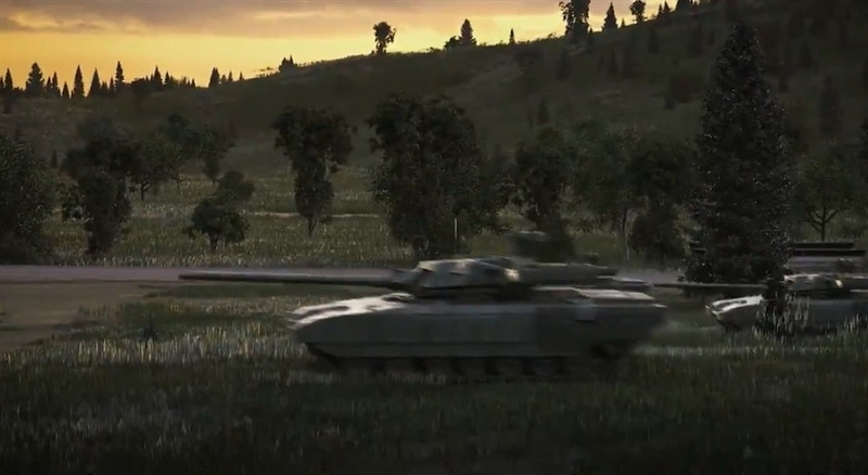 Sau khi bí mật tiếp cận được trận địa tăng Nga, trực thăng tấn công 360 Invictus đã dùng đạn rocket ở khoang chứa trong thân cùng khẩu pháo 20 mm ở phần mũi để tấn công.