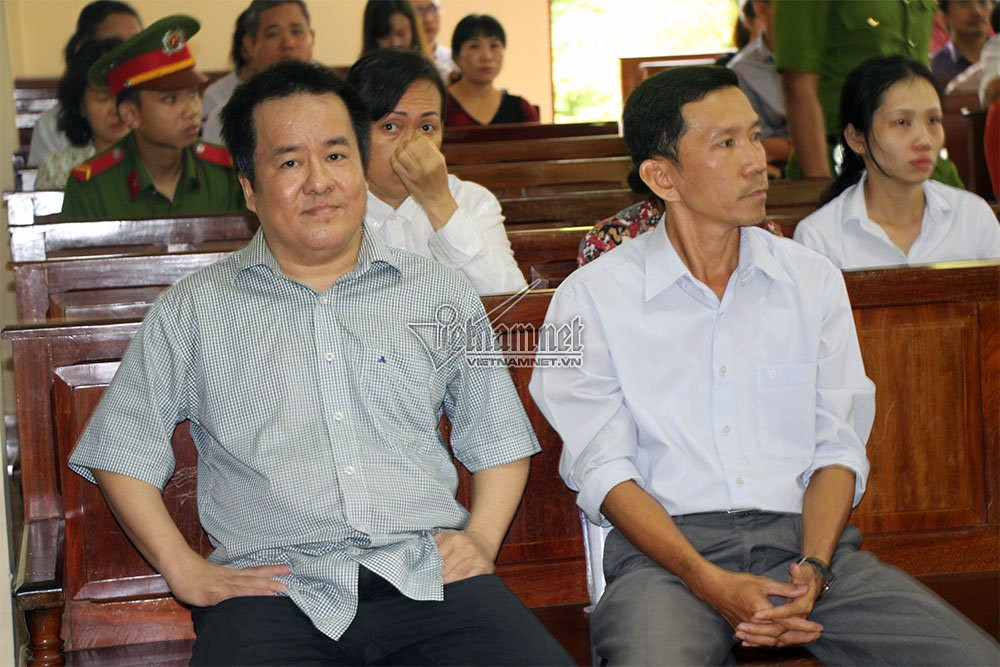 Tòng Thiên Mã trong phòng xử. Nguồn ảnh: Vietnamnet