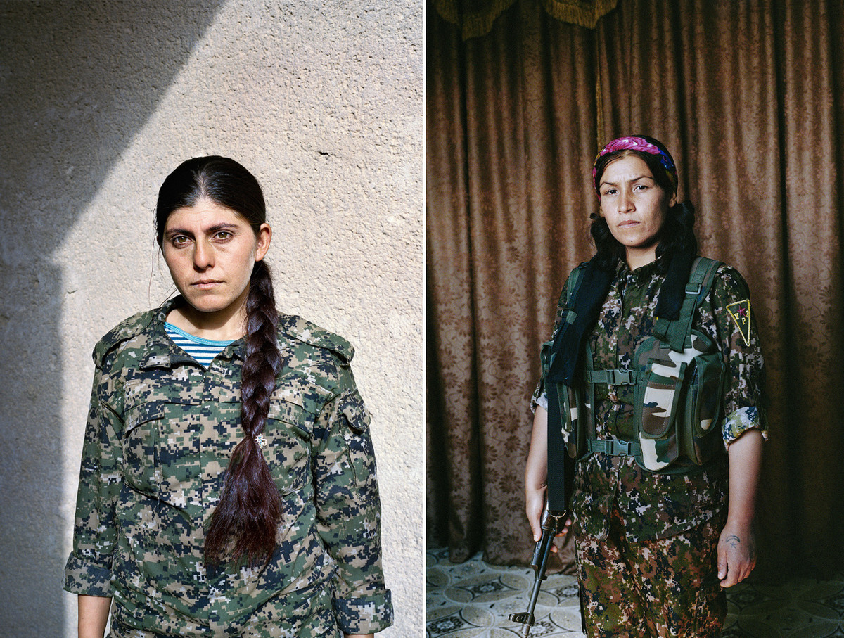 Phụ nữ người Kurd thường kết hôn khi còn trẻ và bị buộc phải lệ thuộc vào đàn ông. Họ đấu tranh cho sự bình đẳng bằng cách đảm nhận vai trò truyền thống của nam giới và thay đổi nhận thức. Đối với nhiều người, tham gia lực lượng dân quân giúp họ lần đầu trải nghiệm tự do. Nhiều chiến binh mà Hamad gặp có vẻ già hơn nhiều so tuổi vì áp lực và những sự kiện đau thương mà họ phải trải qua.