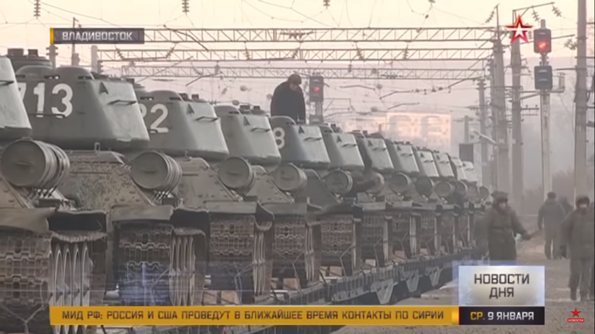 Còn về thỏa thuận chuyển giao xe tăng T-34 cho Moscow được Bộ Quốc phòng Nga và Lào ký kết vào tháng 1/2018 trong chuyến thăm chính thức đến Lào của Bộ trưởng Quốc phòng Nga Sergei Shoigu. Nguồn ảnh: Zvezda.