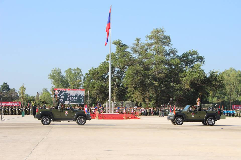 Được biết, lễ duyệt binh năm nay là lần duyệt binh lớn nhất trong lịch sử của Quân đội Nhân dân Lào từ khi được thành lập, với sự tham gia của hàng nghìn binh sĩ cùng hàng trăm thiết bị quân sự hiện đại, đại diện cho các quân, binh chủng thuộc lực lượng Vũ trang Nhân dân Lào. Nguồn ảnh: Lao National Radio.