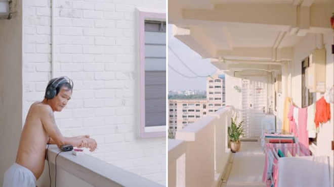 "Nhiều người dân coi dãy hành lang ngoài cửa nhà là của riêng, họ rất tự hào về việc trang trí nơi này, đặt bàn thờ trên các cột trụ, trồng cây trong chậu và phơi đồ lót bên ngoài", Nguan giải thích. Đây có thể coi là những hành động nổi loạn nho nhỏ, vì các khu tập thể thường quy định người dân nên giữ gìn khu vực chung gọn gàng, không lộn xộn. "Đây cũng là một điểm khác biệt của Singapore...Miễn là các nhà chức trách nhắm mắt cho qua", Nguan nói thêm.