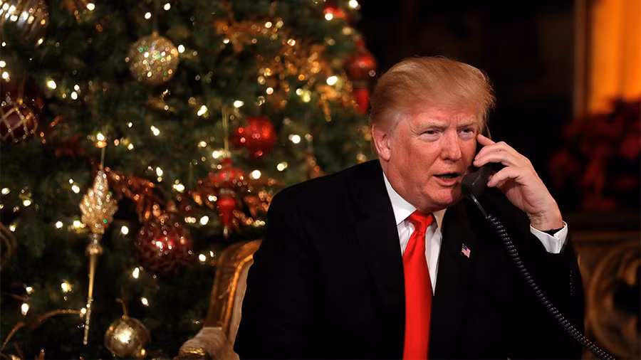 Loi chuc nam moi theo phong cach Tong thong Trump