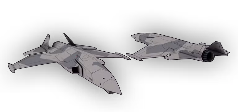 Tuy nhiên, tham vọng của dự án quá lớn và vượt quá năng lực công nghệ khi đó của nước Anh. P.125 bị hủy bỏ vào năm 1990 mà chưa có mẫu thử nghiệm nào được chế tạo. (Ảnh Moddb)