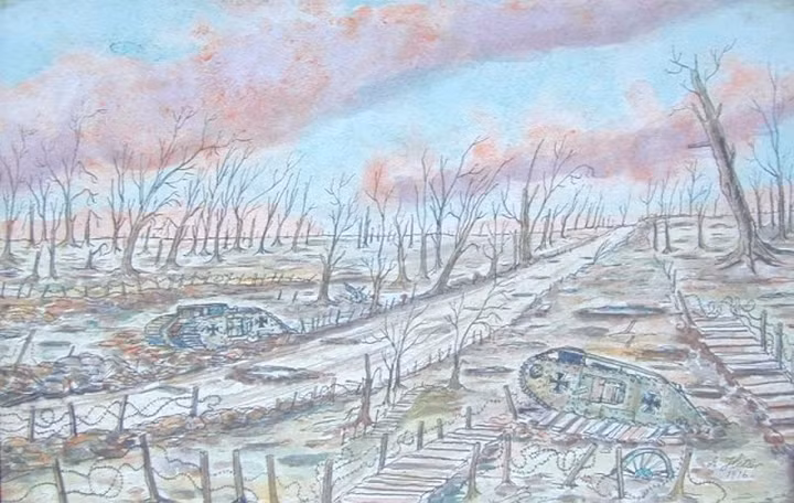 Một số bức tranh của nhà độc tài này đã được tìm thấy sau Thế chiến thứ 2 và được bán trong các cuộc đấu giá với giá trị lên tới hàng nghìn USD. Những bức tranh còn lại của Hitler do Quân đội Mỹ lưu giữ.