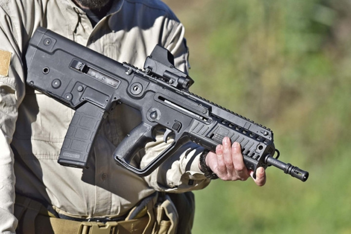 Tavor X95 do Tập đoàn công nghiệp quốc phòng Israel (IWI) chế tạo. Ảnh: gunsweek.