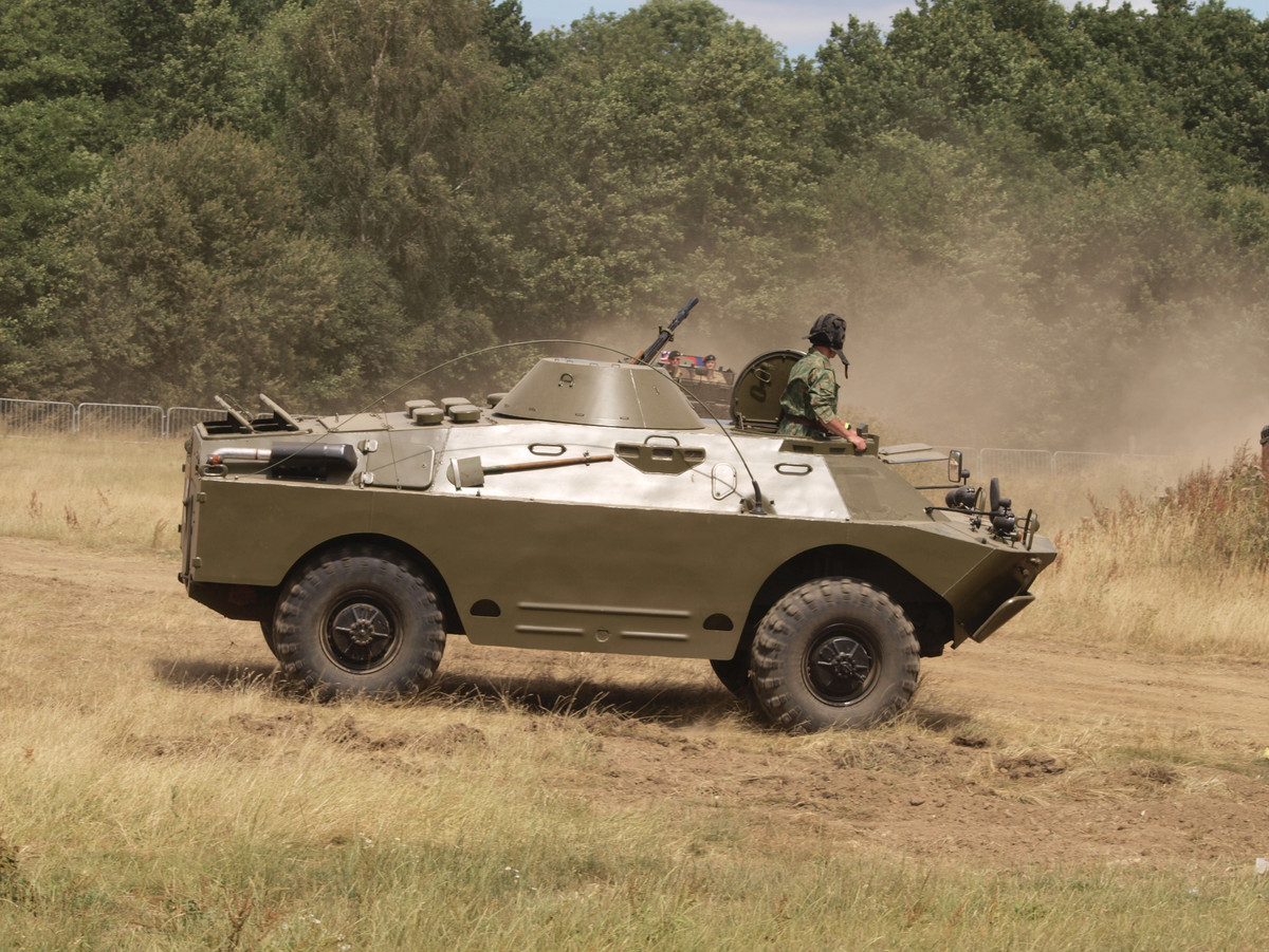 Về hệ thống vũ khí BRMD-2M vẫn sử dụng lại tháp pháo trang bị súng máy 14.5mm KPVT, cùng một súng máy đồng trục 7.62mm PKT. Tốc độ bắn của súng máy KPVT có thể lên đến 600 phát/phút với tầm bắn hiệu quả khoảng 3.000. Nguồn ảnh: Wikipedia.