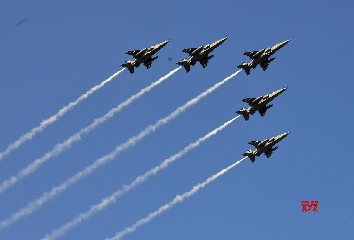 Phi đội máy bay cường kích SEPECAT Jaguar của Không quân Ấn Độ, hiện tại Ấn Độ chỉ còn khoảng 90 chiến đấu cơ loại. Nguồn ảnh: XYZ.