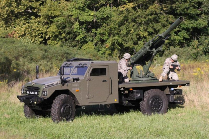 Các bộ phận trên hệ thống còn có thể được nhanh chóng tháo lắp, tách rời và thay thế khi hư hỏng. Đây là những ưu điểm để pháo 105mm Hawkeye được xem là kiểu pháo dã chiến của tương lai. Ảnh: Constant Contact.