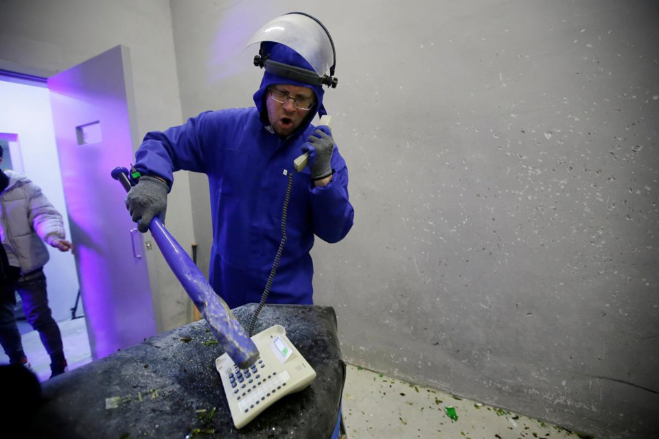 Jin Meng cho biết dịch vụ của họ cung cấp cho mọi người một nơi an toàn để giải phóng năng lượng tiêu cực.