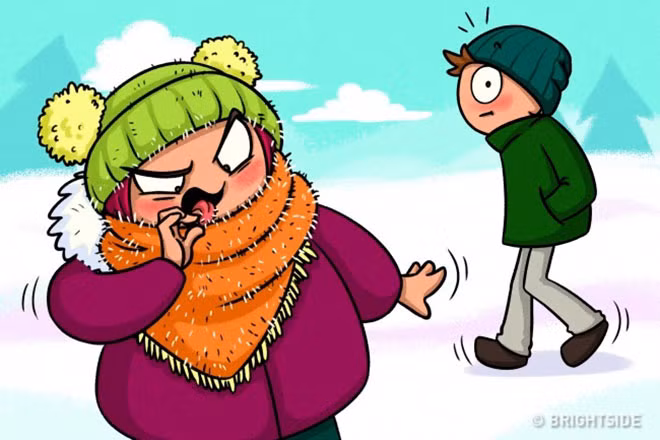 Những chiếc khăn len không phải lúc nào cũng đẹp, ấm áp, và thoải mái.