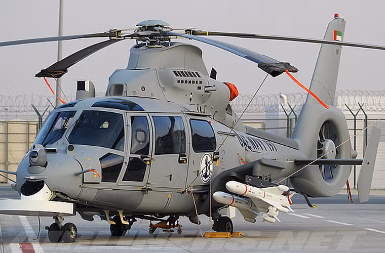 Trực thăng cũng có khả năng chống hạm mặt nước bằng tên lửa AS.15 hoặc AS.15TT. Mỗi chiếc AS565 mang được tới 6 tên lửa loại này...