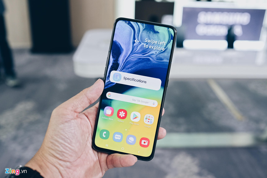 Galaxy A80 tung ra, doi thu Samsung se khong con an toan