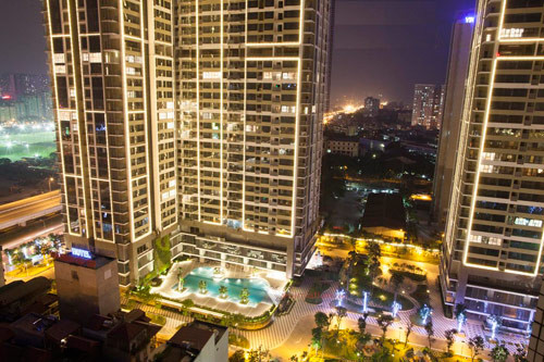 Từ tầng 4 đến tầng 40 bao gồm hơn 1000 căn hộ có diện tích từ 87 – 175m2 và 23 penthouse có diện tích từ 186-350m2.