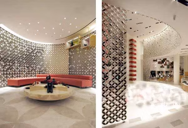 Về mặt thẩm mỹ, vách ngăn còn có thể đem lại sự phá cách cho căn hộ bởi kiểu dáng đa dạng và bắt mắt.