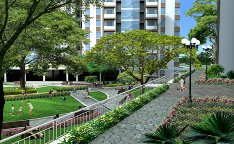 Tầng 3 là khu phức hợp hồ bơi ngoài trời 300m2, khu sân vườn, thương mại buôn bán. Ngoài ra, City Gate Towers được bao quanh bởi đường nội bộ, hồ cảnh quan, sân tennis.