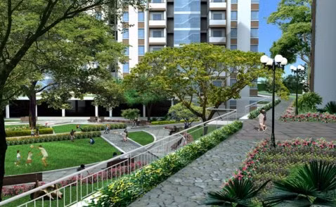 Tầng 3 là khu phức hợp hồ bơi ngoài trời 300m2, khu sân vườn, thương mại buôn bán. Ngoài ra, City Gate Towers được bao quanh bởi đường nội bộ, hồ cảnh quan, sân tennis.