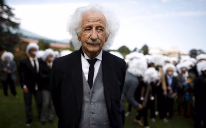 Ông Benny Wasserman, đã 81 tuổi, cũng đến tham dự sự kiện lần này. Ông Benny được cho là người giống với nhà bác học thiên tài Albert Einstein nhất trong sự kiện lần này.